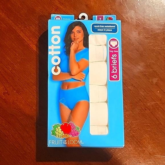 (J25) FRUIT OF THE LOOM size 7 - Picture 1 of 3